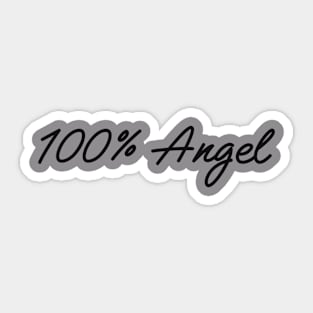 100% Angel Sticker